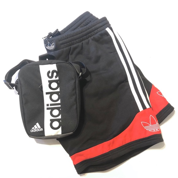 adidas Other - Adidas originals TRS TRF Shorts & Bag Combo